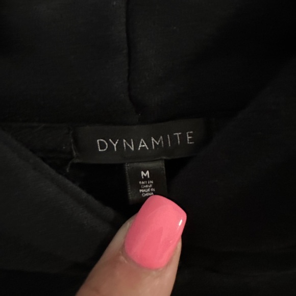 Dynamite Black Hoodie - Picture 2 of 3